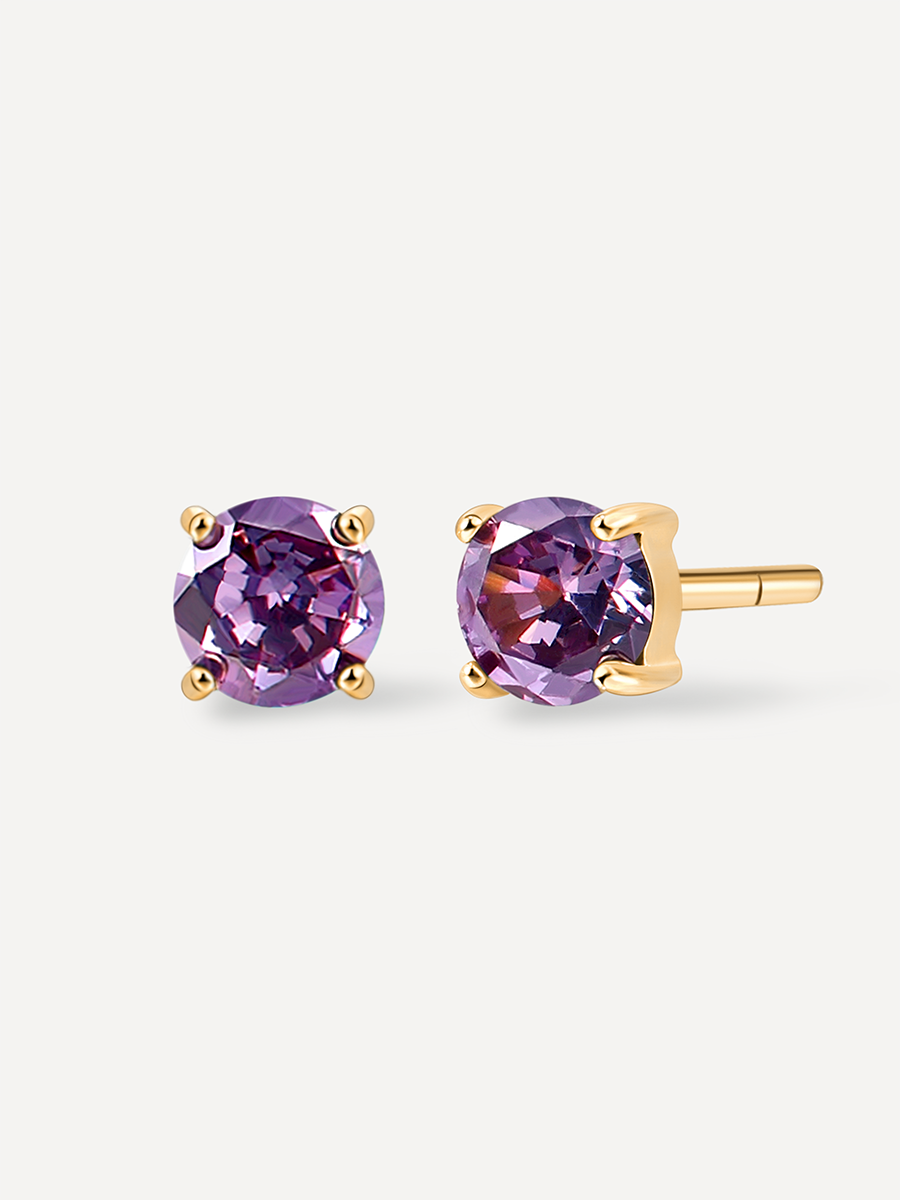 Purple Ohrstecker