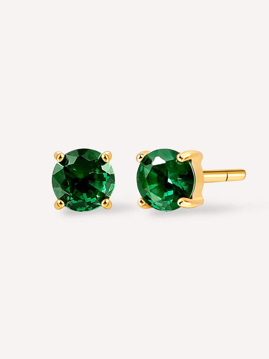 Green Ohrstecker