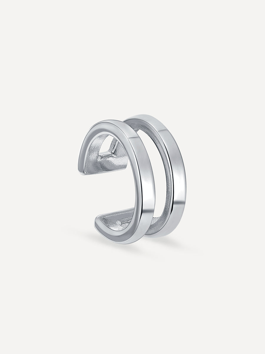 Moon Phase Duo Plain Earcuff
