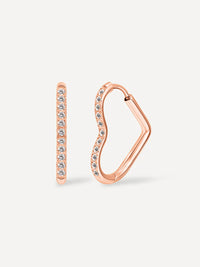 18K rosévergoldet