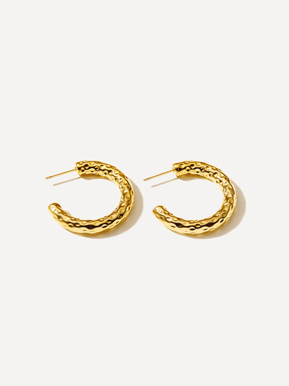 Textured Stud Ohrringe
