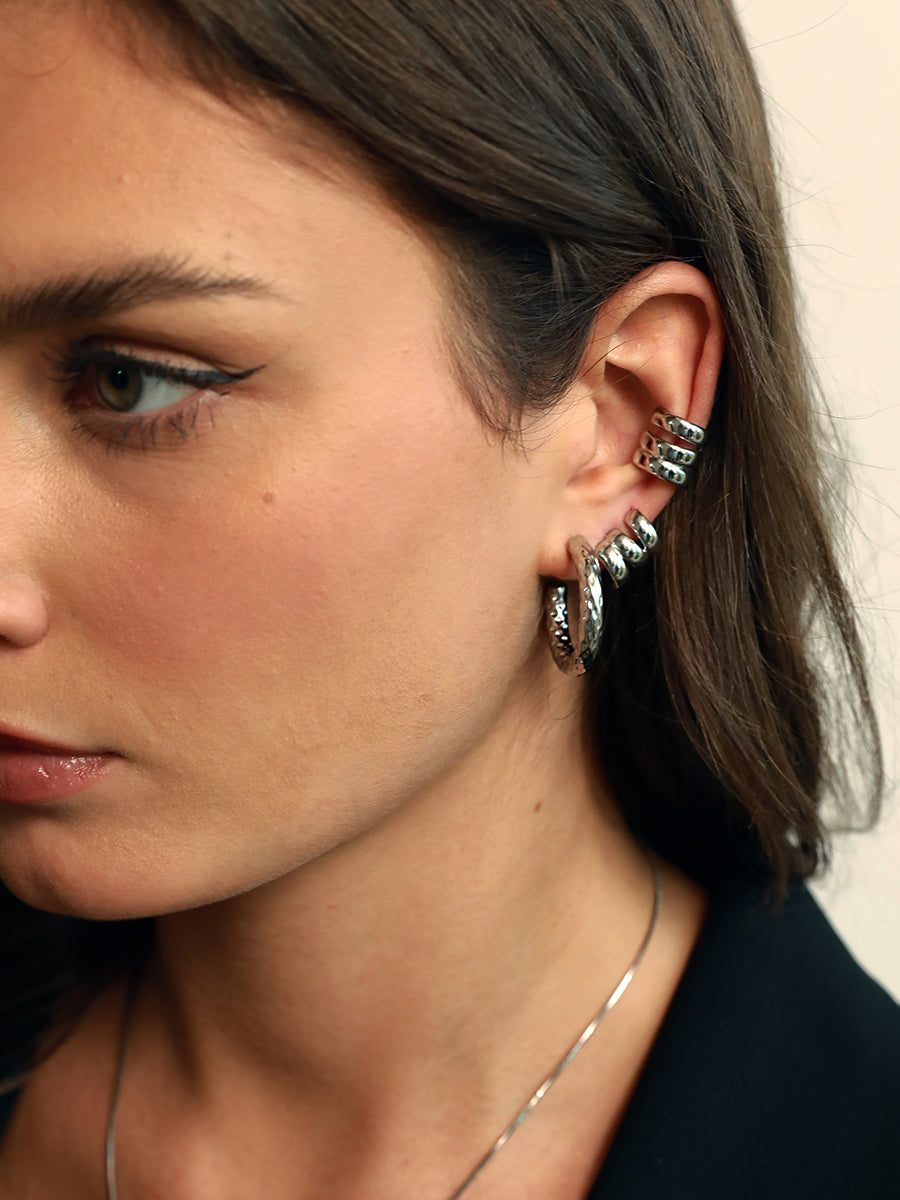 Textured Stud Ohrringe
