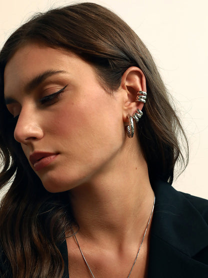Textured Stud Ohrringe