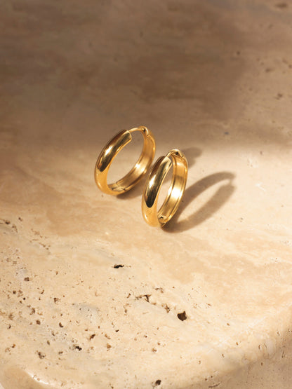 25mm Pure Circle Large Ohrringe