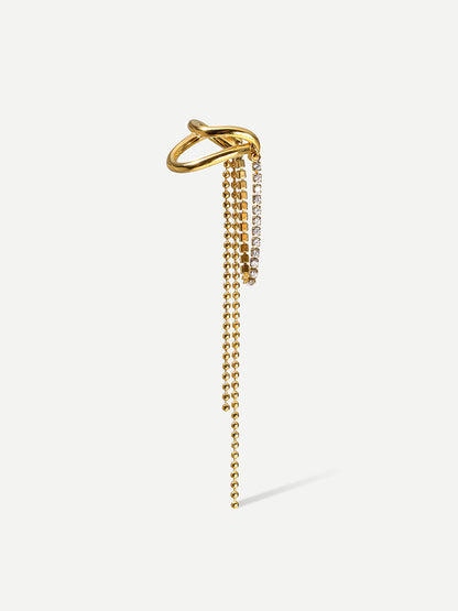 Tassel Elegance Earcuff
