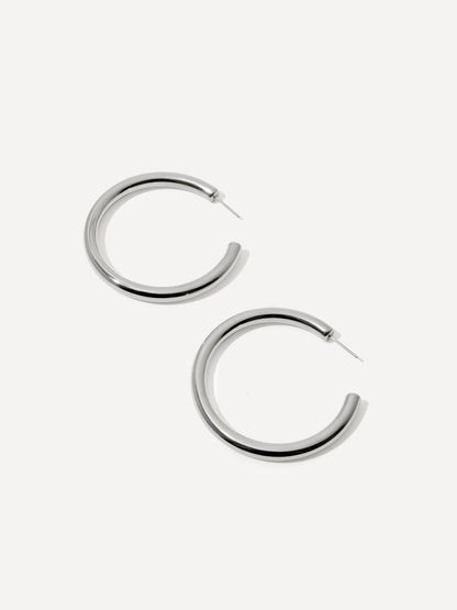 Modern Hoop Large Ohrringe