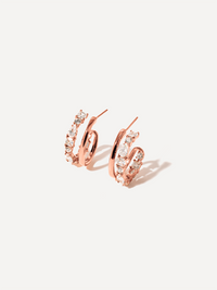 18K rosévergoldet