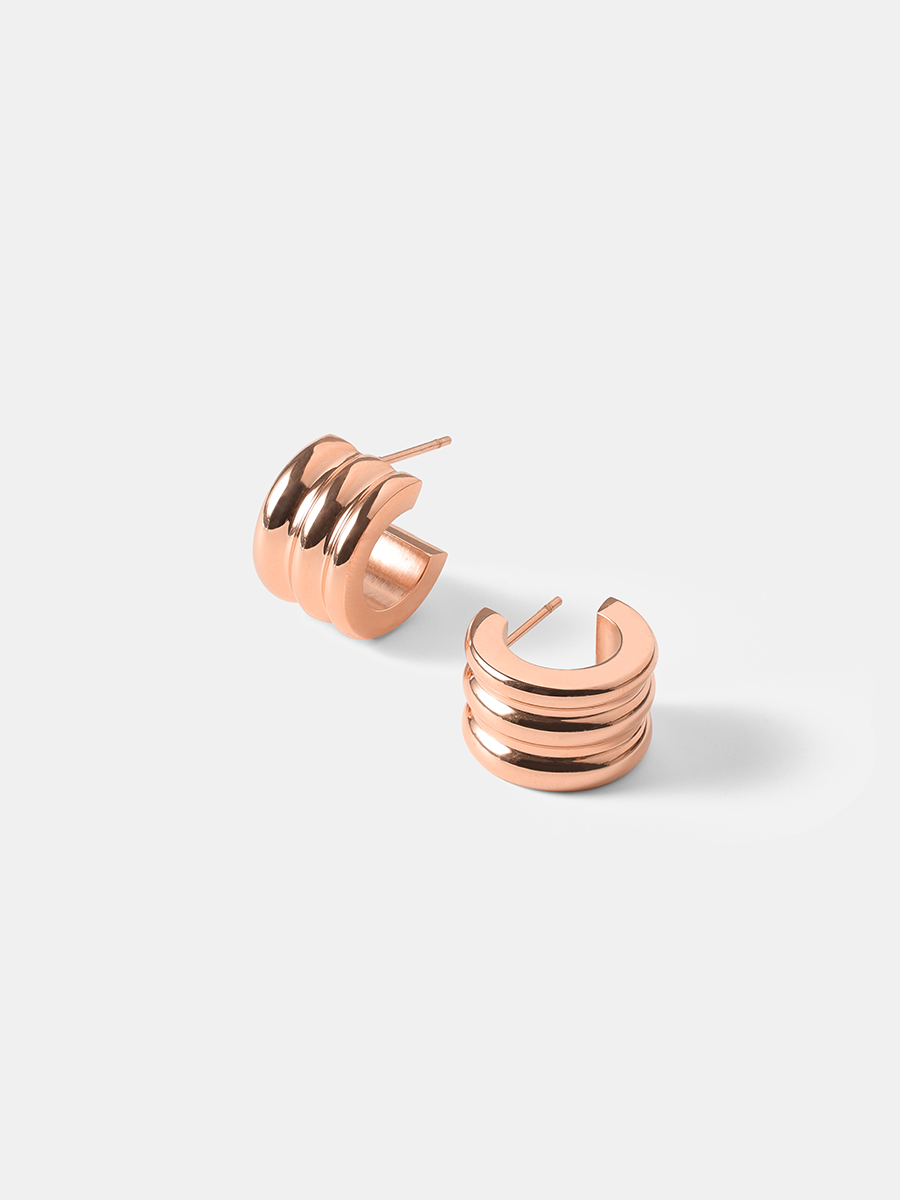 Curve Lock Ohrringe