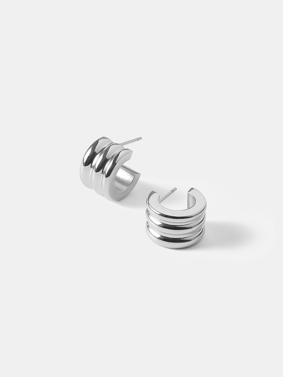 Curve Lock Ohrringe