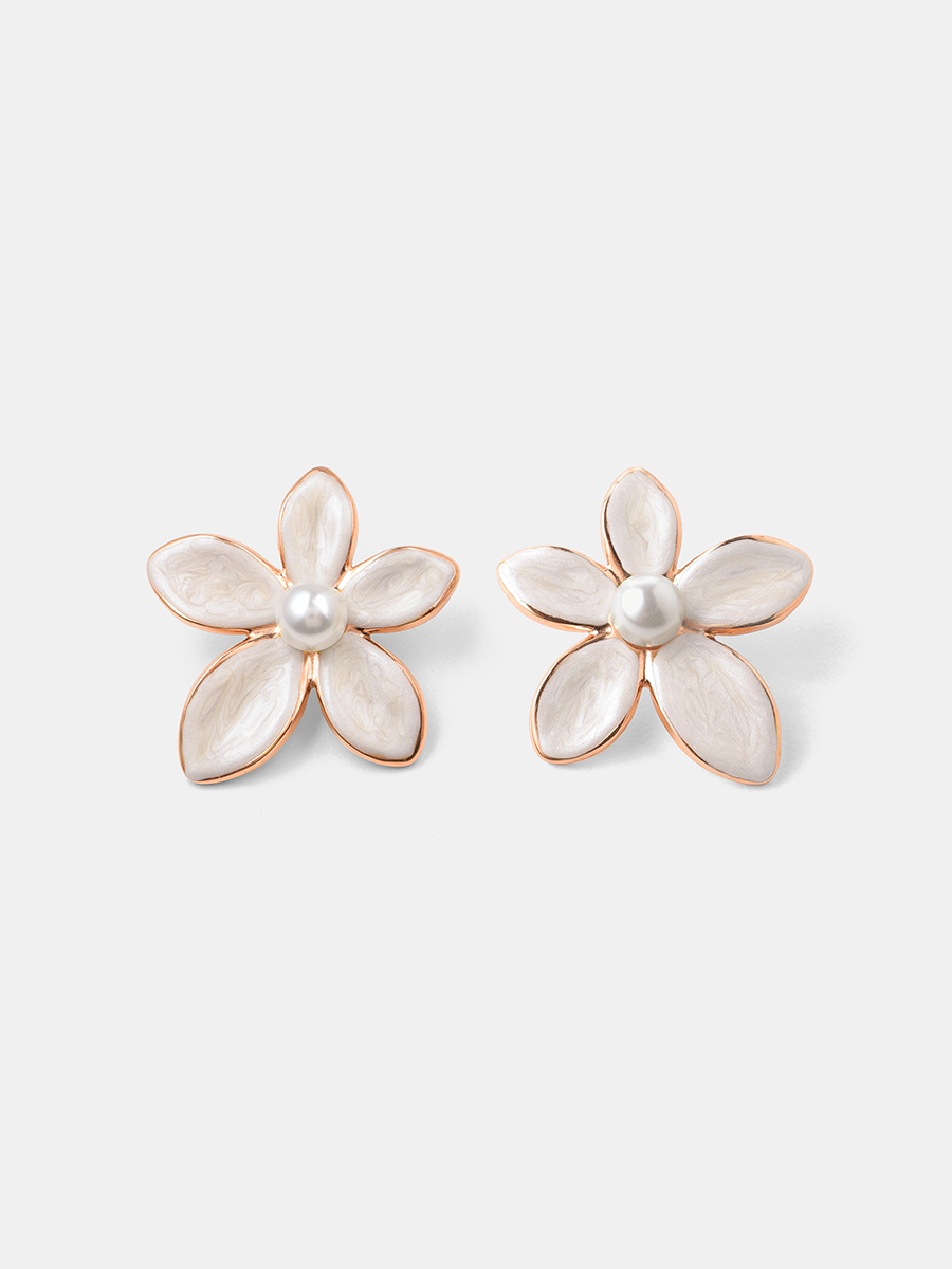 Pearl Petals Ohrringe