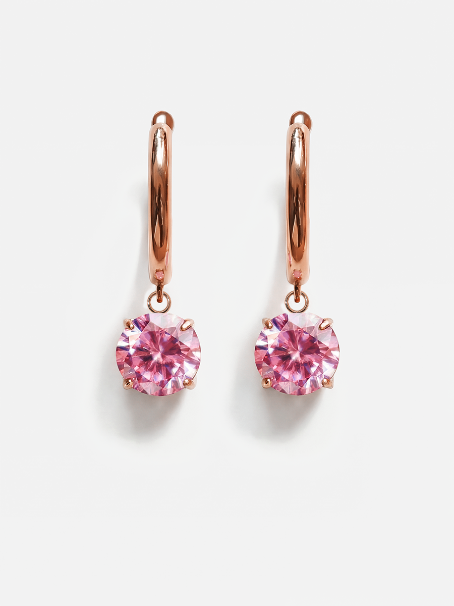 Crystal Delight Pink Ohrringe