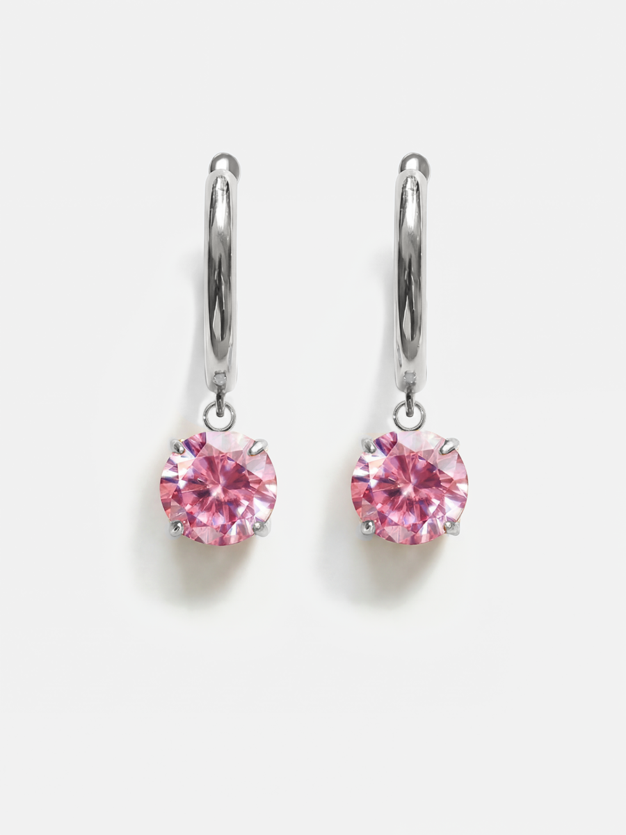 Crystal Delight Pink Ohrringe