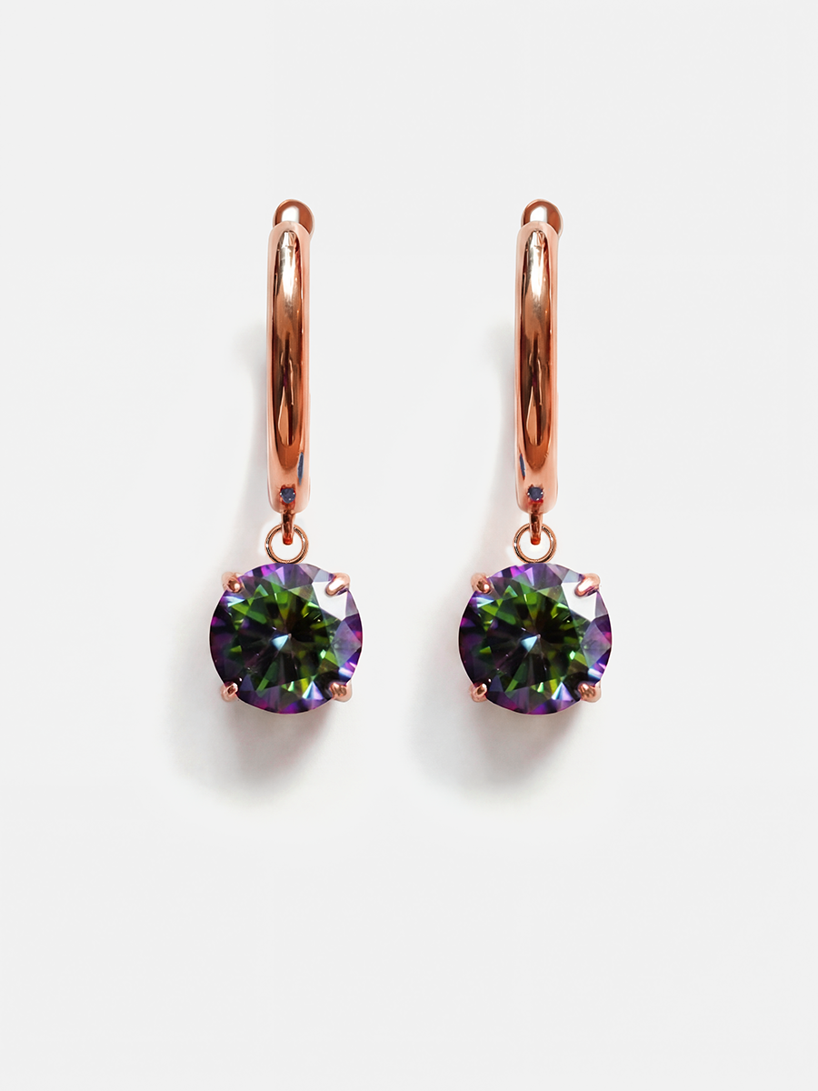 Crystal Delight Aurora Black Ohrringe