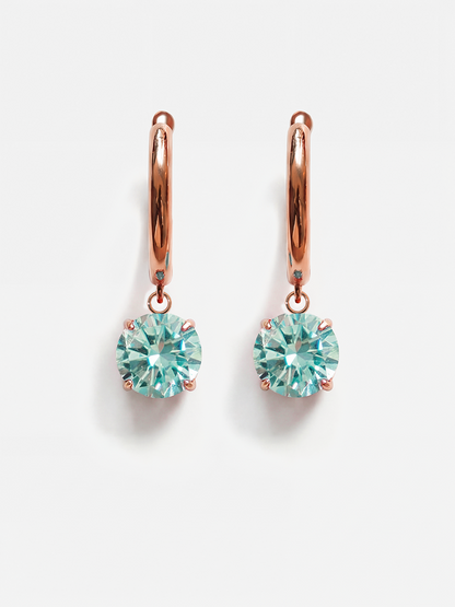 Crystal Delight Light Blue Ohrringe