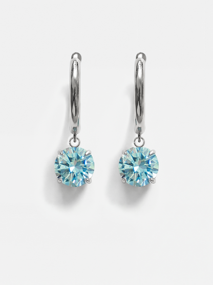 Crystal Delight Light Blue Ohrringe