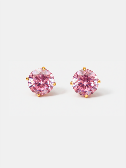 Crystal Delight Pink Stub-Ohrringe