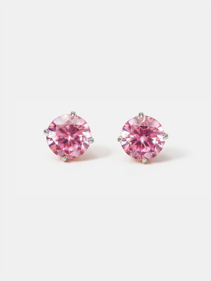 Crystal Delight Pink Stub-Ohrringe