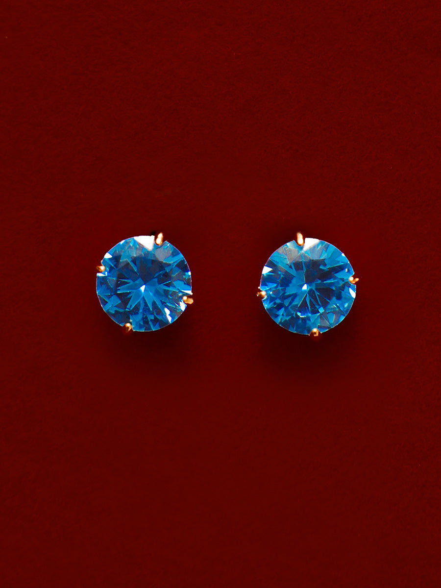 Crystal Delight Dark Blue Stub-Ohrringe