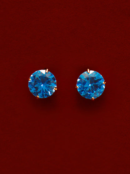 Crystal Delight Dark Blue Stub-Ohrringe