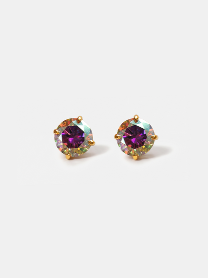 Crystal Delight Rainbow Small Stub-Ohrringe