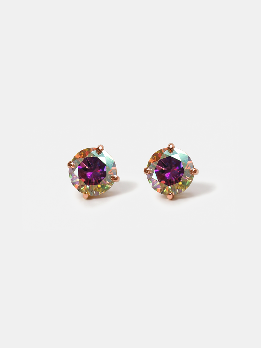 Crystal Delight Rainbow Small Stub-Ohrringe