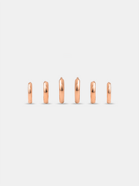 18K rosévergoldet