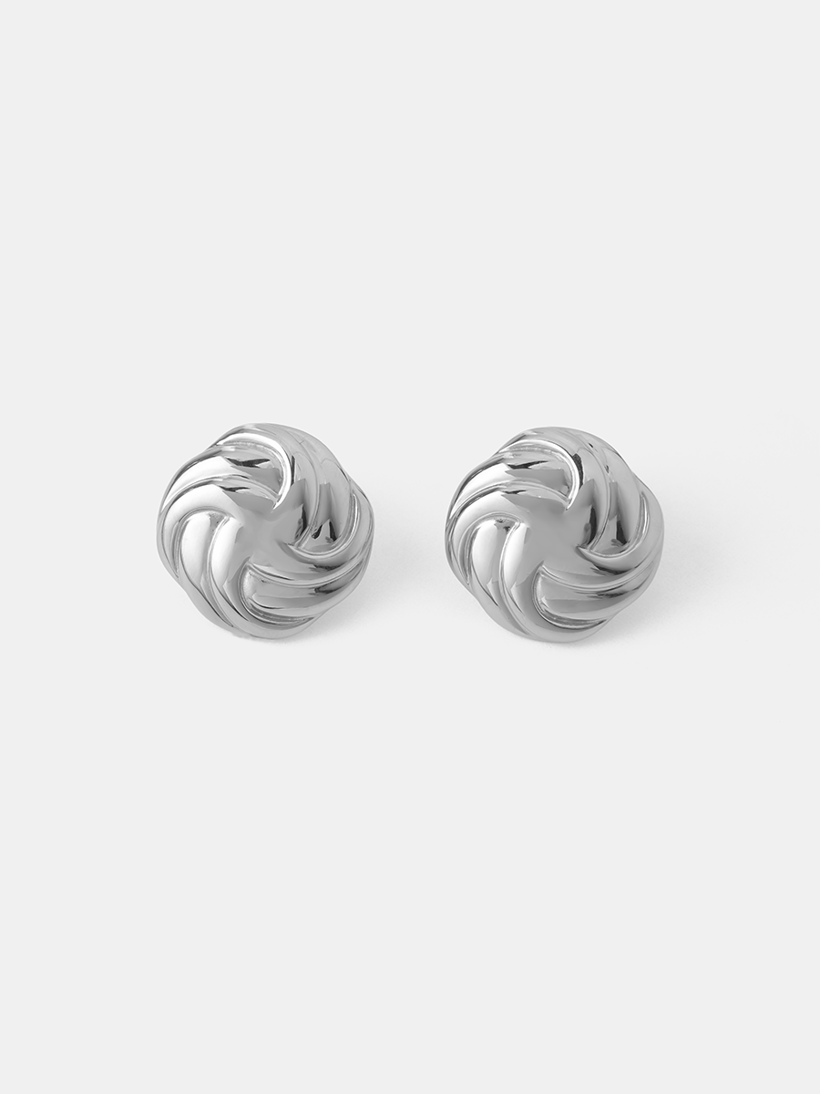 Flowing Swirl Ohrringe