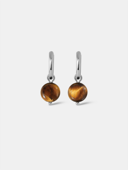 Vibrant Tiger's Eye Ohrringe