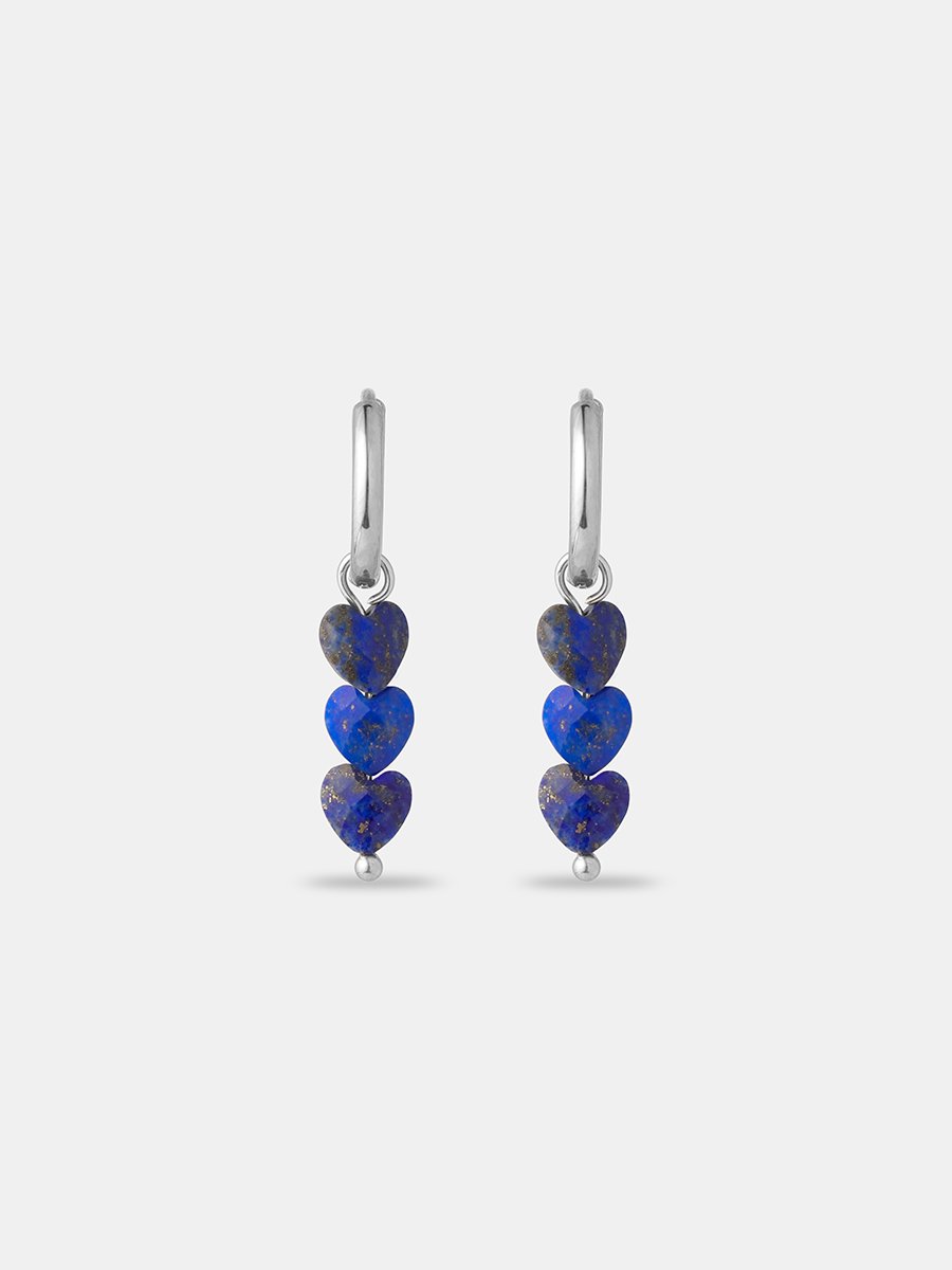 Love Droplets Blue Ohrringe