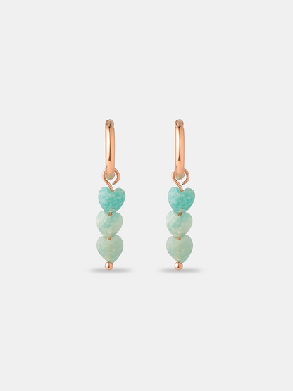 Love Droplets Sea Green Ohrringe