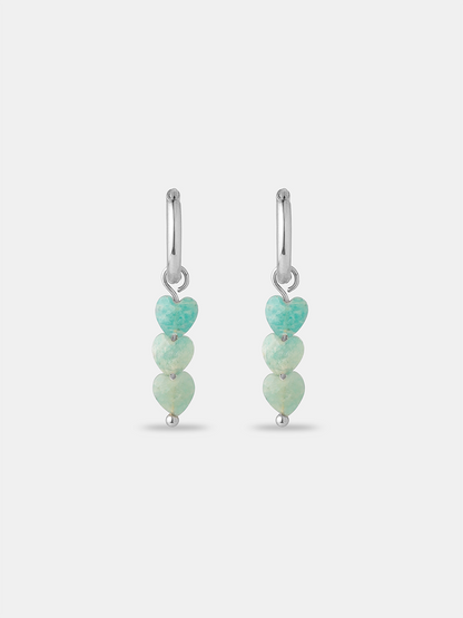 Love Droplets Sea Green Ohrringe