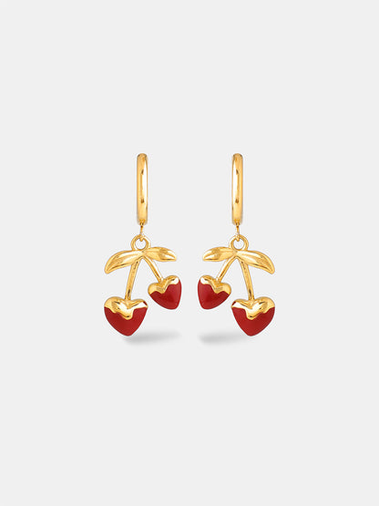 Vibrant Cherry Ohrringe
