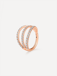 18K rosévergoldet