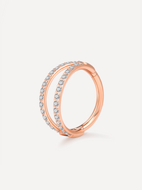 18K rosévergoldet