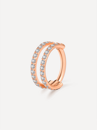 18K rosévergoldet