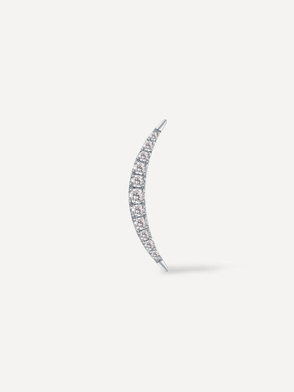 Crescent Moon Titan Piercing