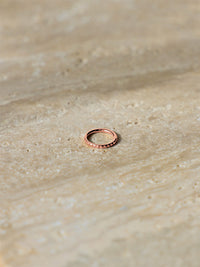 18K rosévergoldet