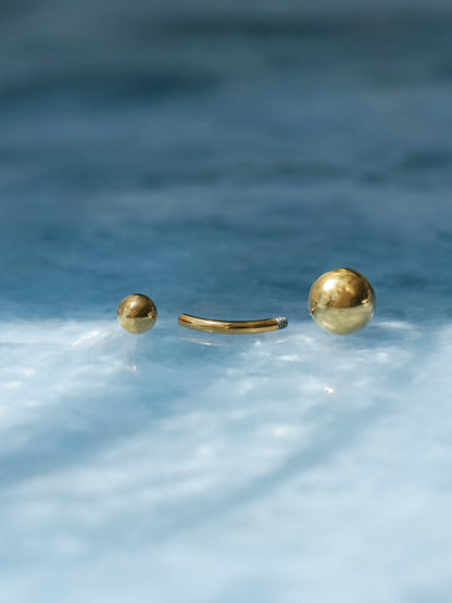 Classic Smooth Titan Bauchnabelpiercing