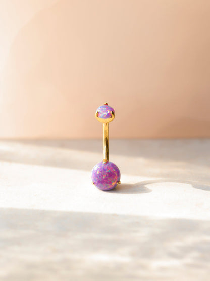 Stellar Whisper Purple Titan Bauchnabelpiercing