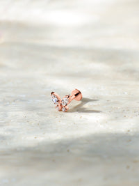 18K rosévergoldet