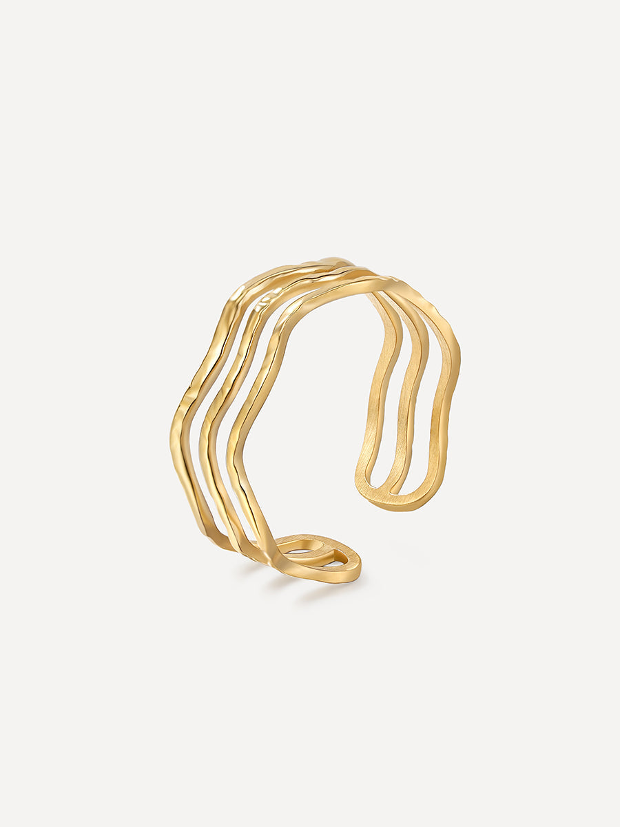 Cheery Wave Ring