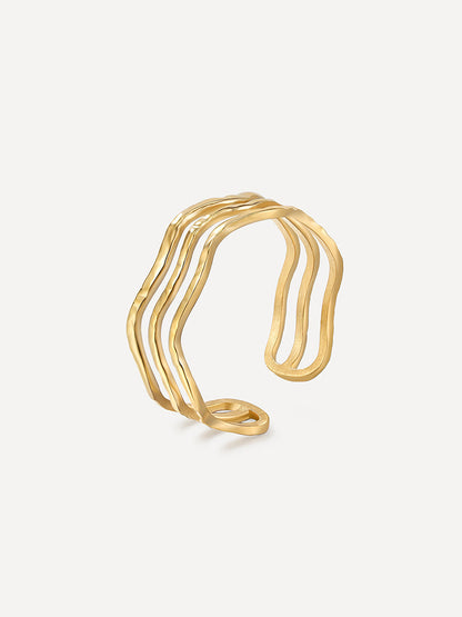 Cheery Wave Ring