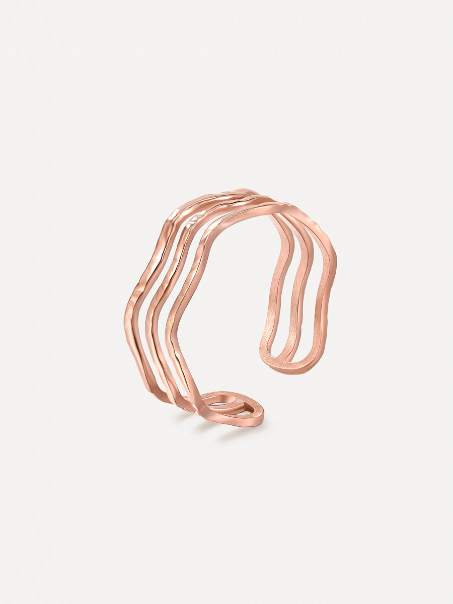 Cheery Wave Ring
