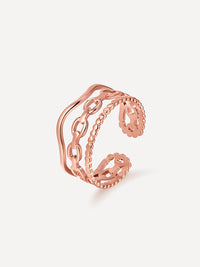 18K rosévergoldet