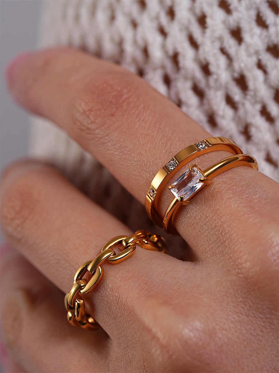 Delicate Glow Ring