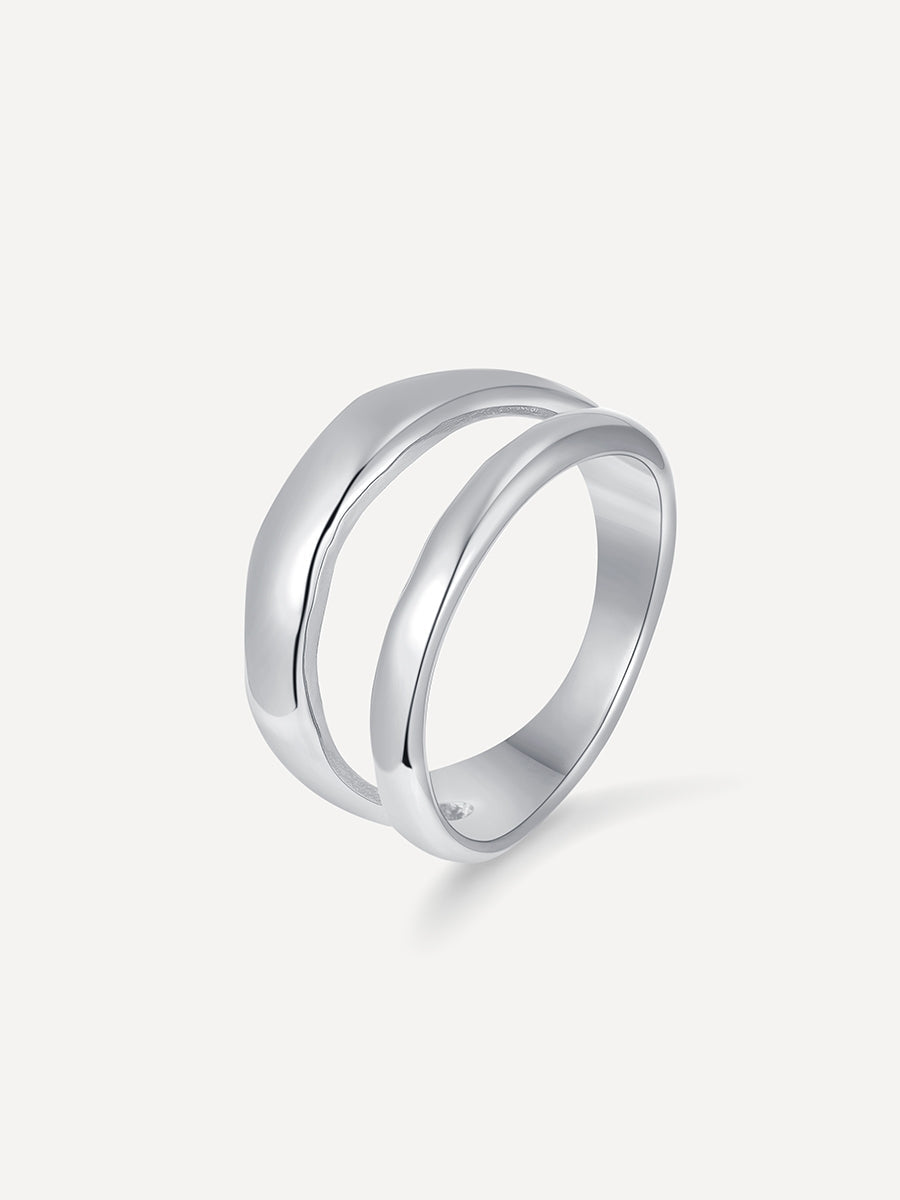 Metal Waves Ring