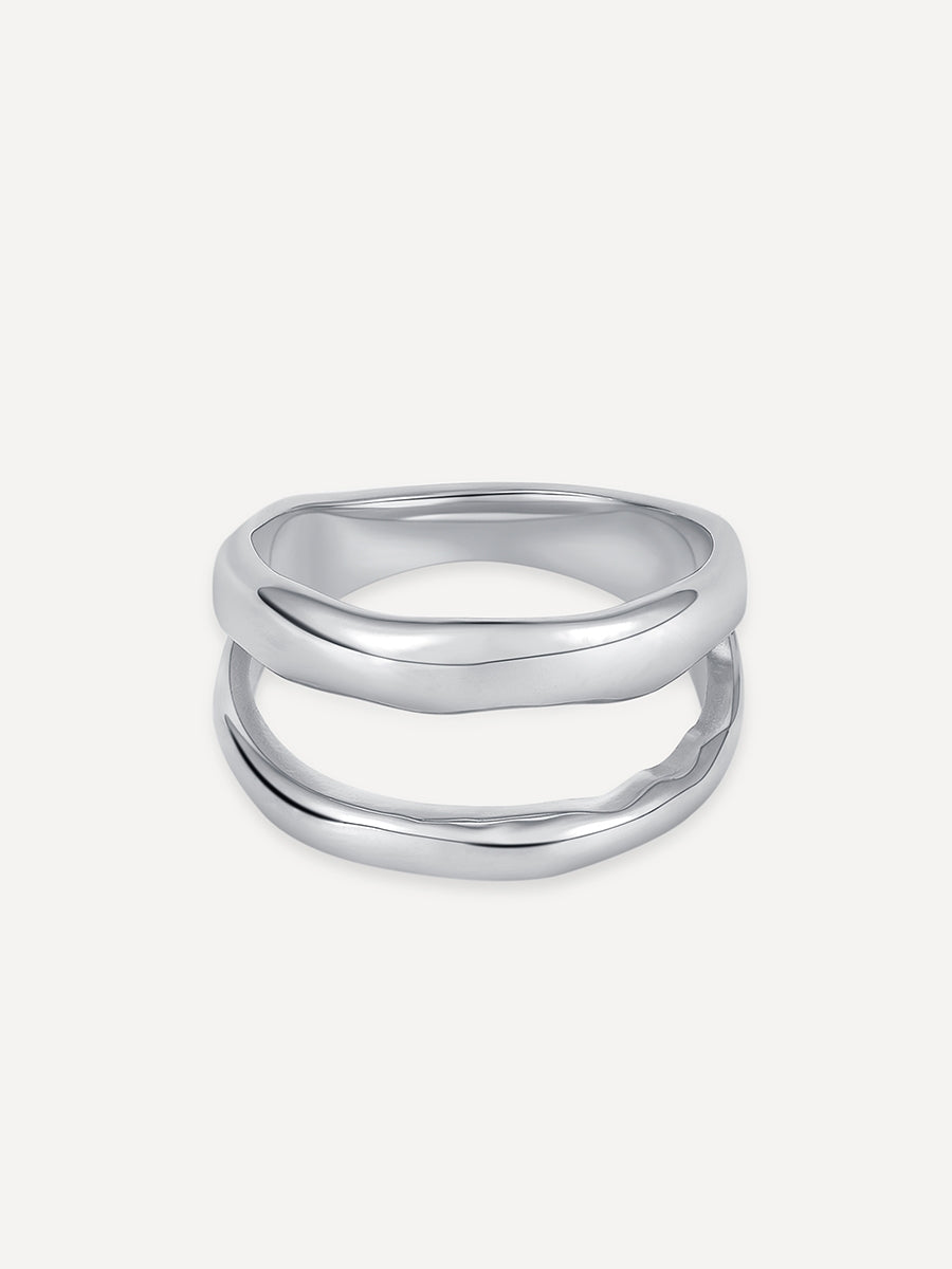 Metal Waves Ring