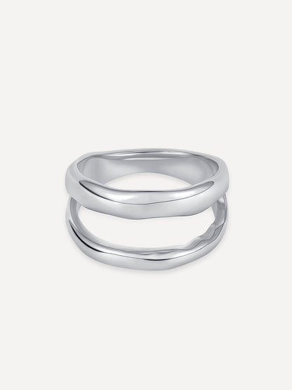 Metal Waves Ring