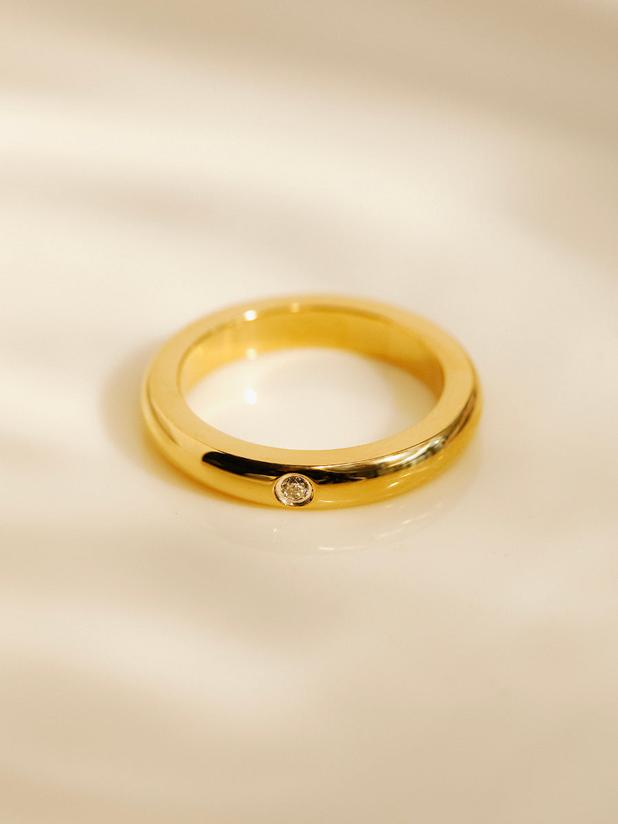 Circular Timeless Ring