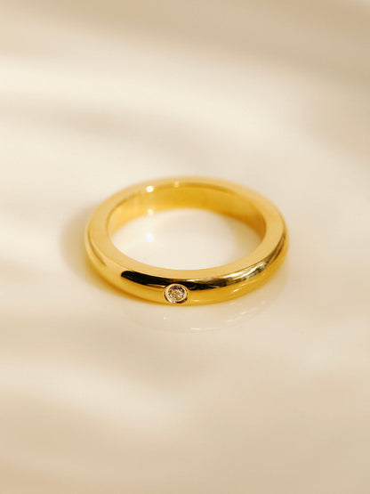 Circular Timeless Ring